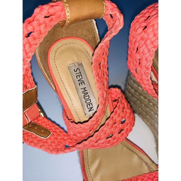 Steve Madden Magestee Open Toe Espadrille Wedge - Picture 3 of 8